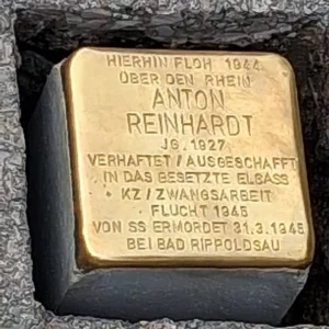 Erster Stolperstein im Kanton Aargau, 15. Oktober 2026 (CJA Aargau)